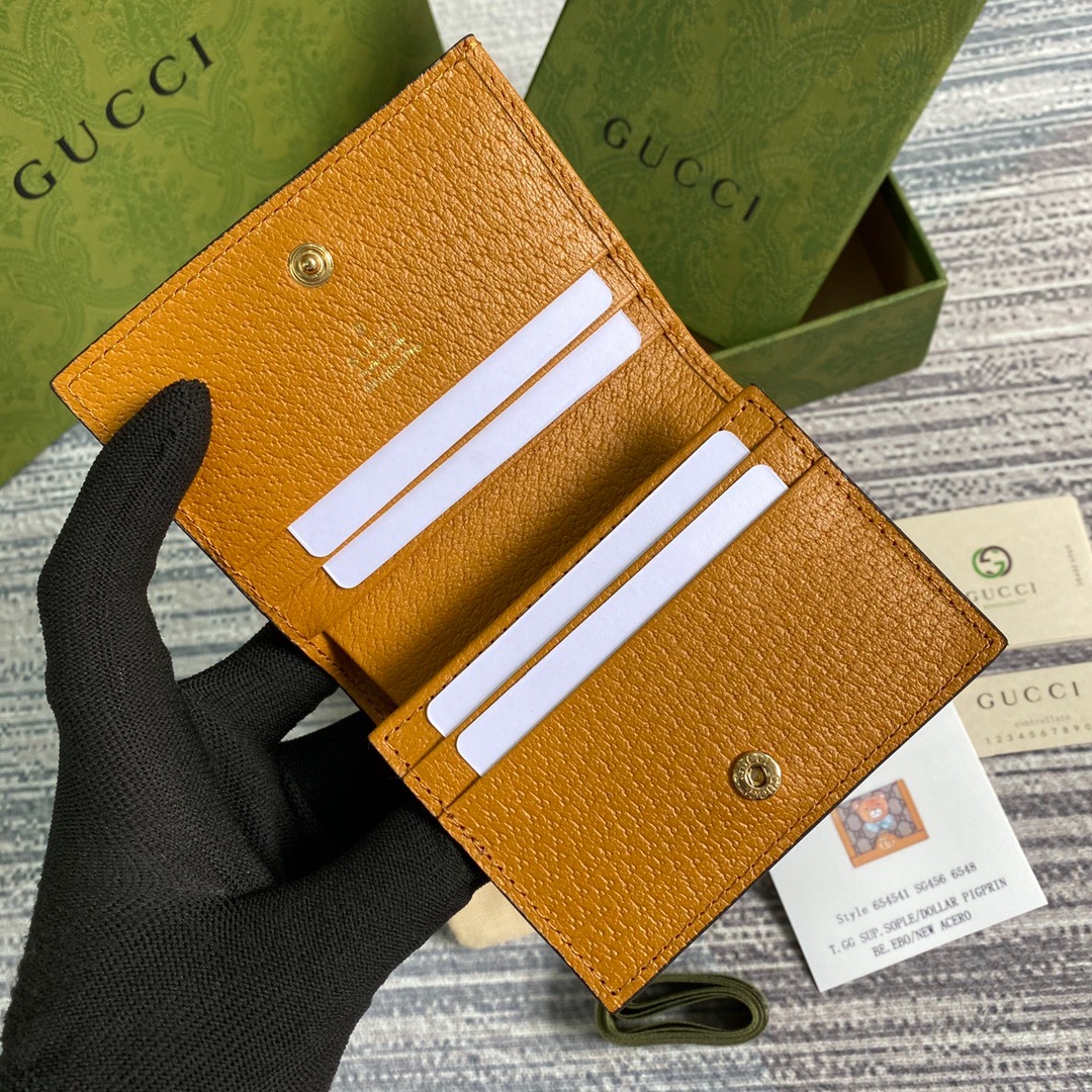 KAI X Gucci Ophidia GG card case