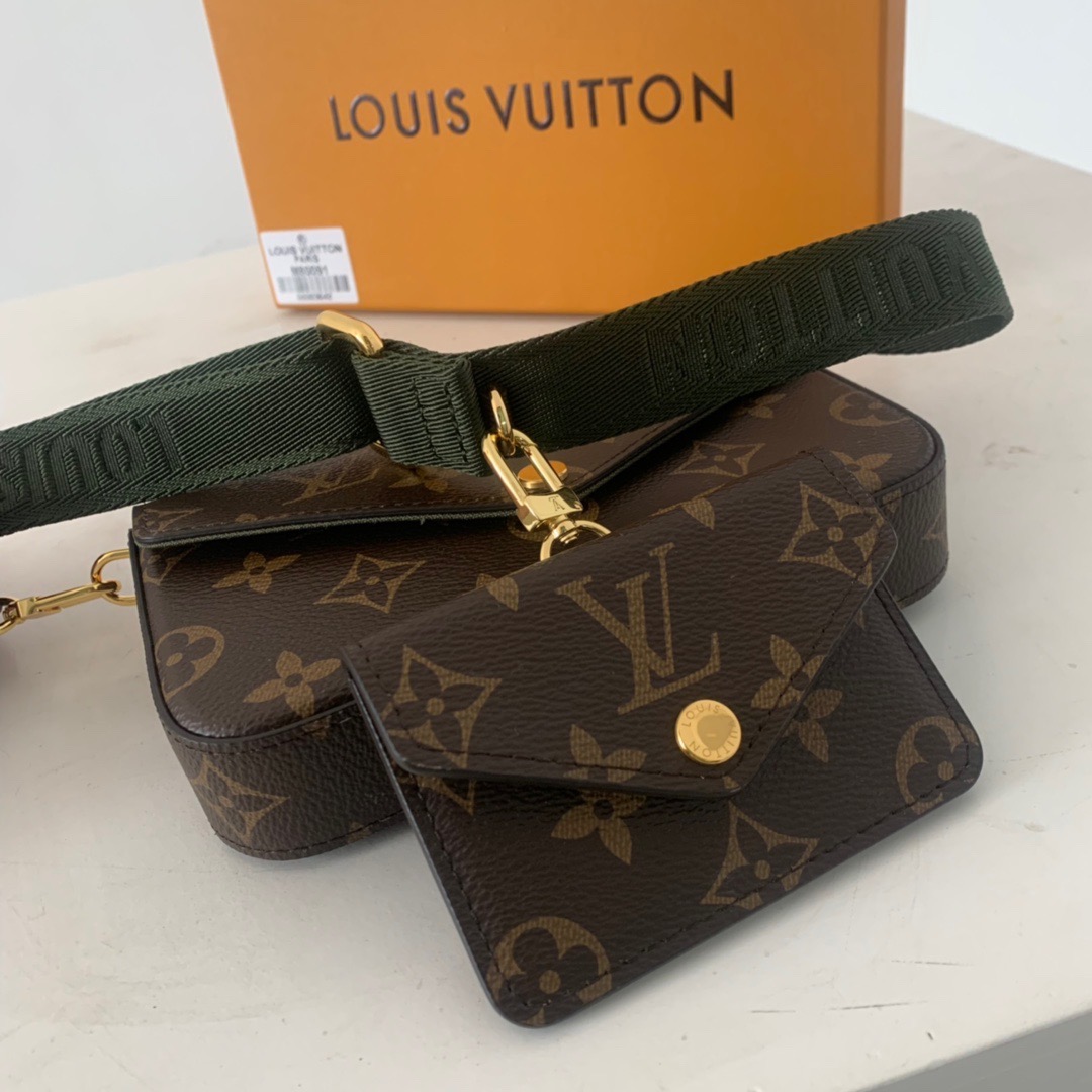 M80091  FÉLICIE STRAP & GO, Louis Vuitton LV