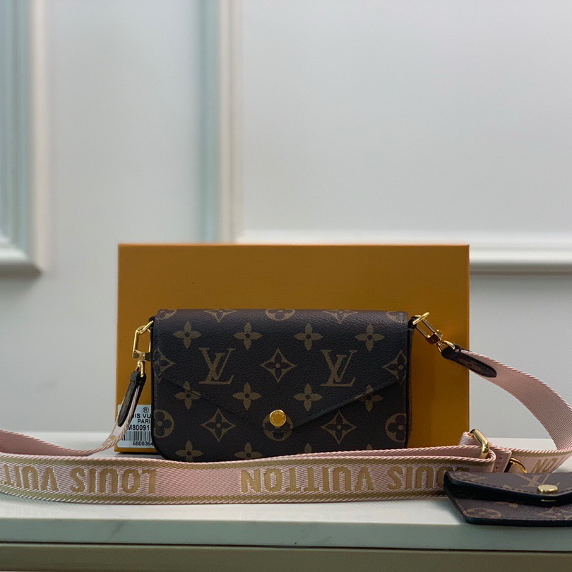 M80091  FÉLICIE STRAP & GO, Louis Vuitton LV