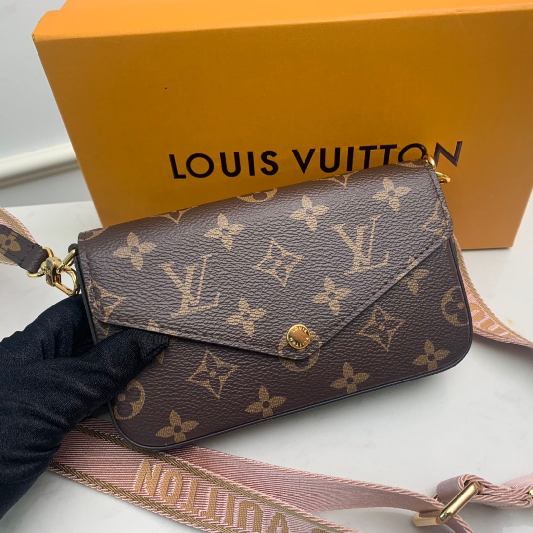 M80091  FÉLICIE STRAP & GO, Louis Vuitton LV