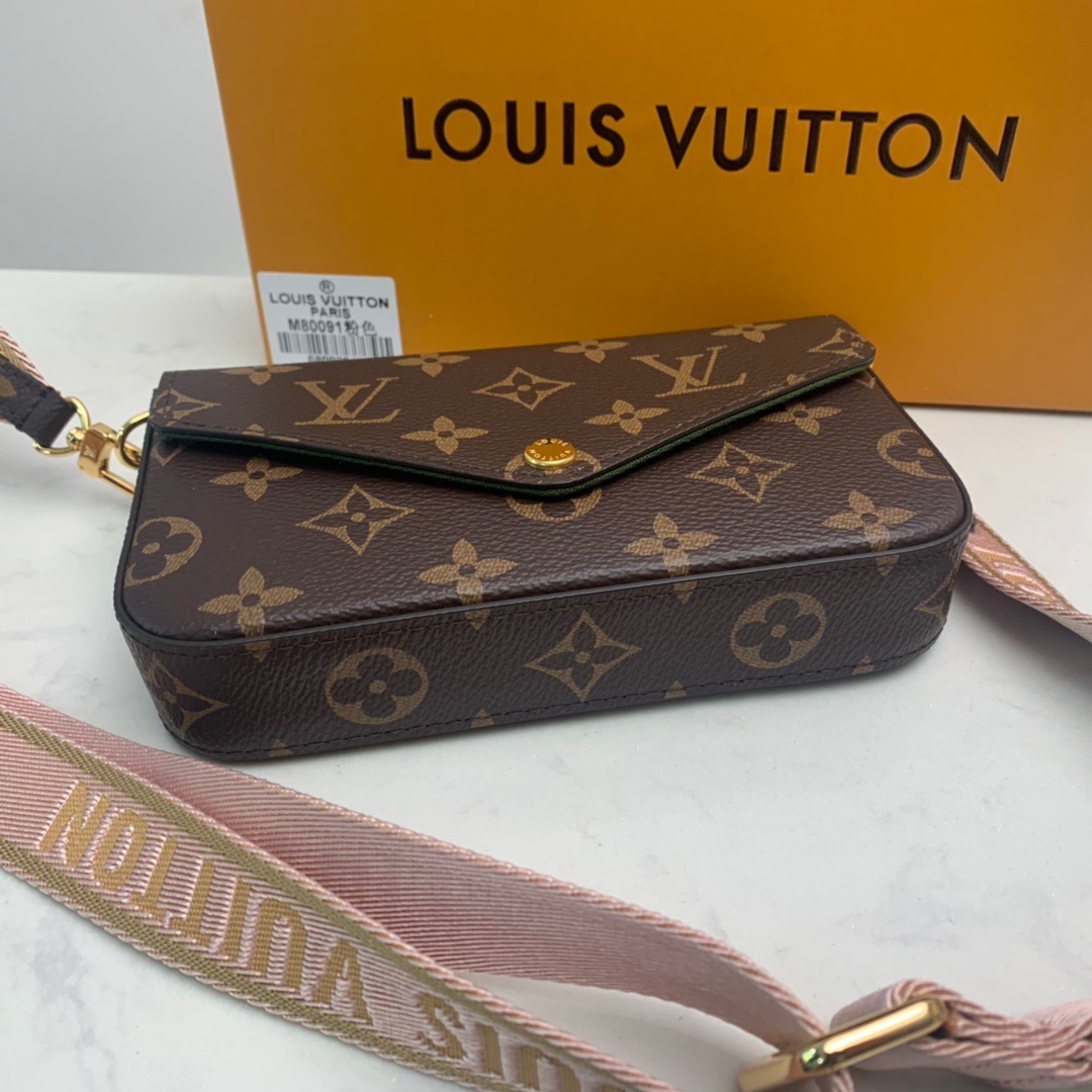M80091  FÉLICIE STRAP & GO, Louis Vuitton LV