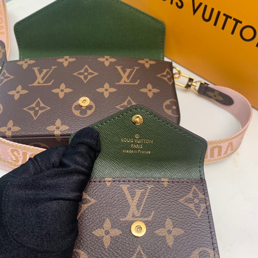 M80091  FÉLICIE STRAP & GO, Louis Vuitton LV