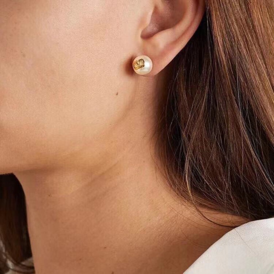 Earrings, Valentino