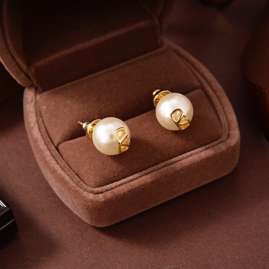 Earrings, Valentino