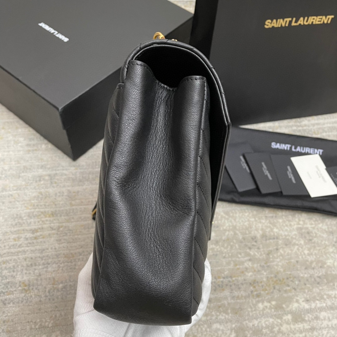 487212 CLASSIC LARGE COLLÈGE BAG  MATELASSÉ LEATHER, YSL Saint Laurent