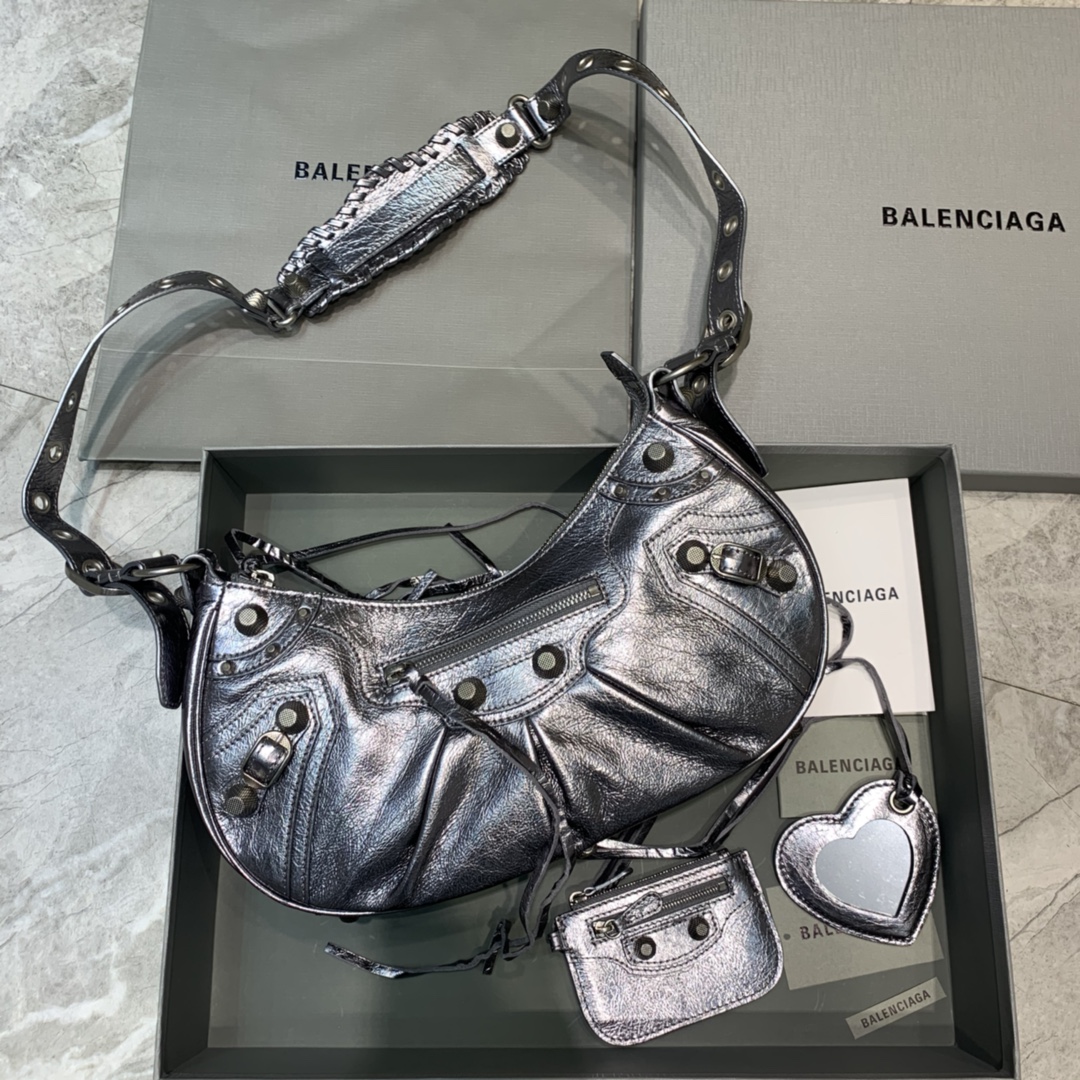 WOMEN'S LE CAGOLE SMALL SHOULDER BAG, BALENCIAGA HANDBAG