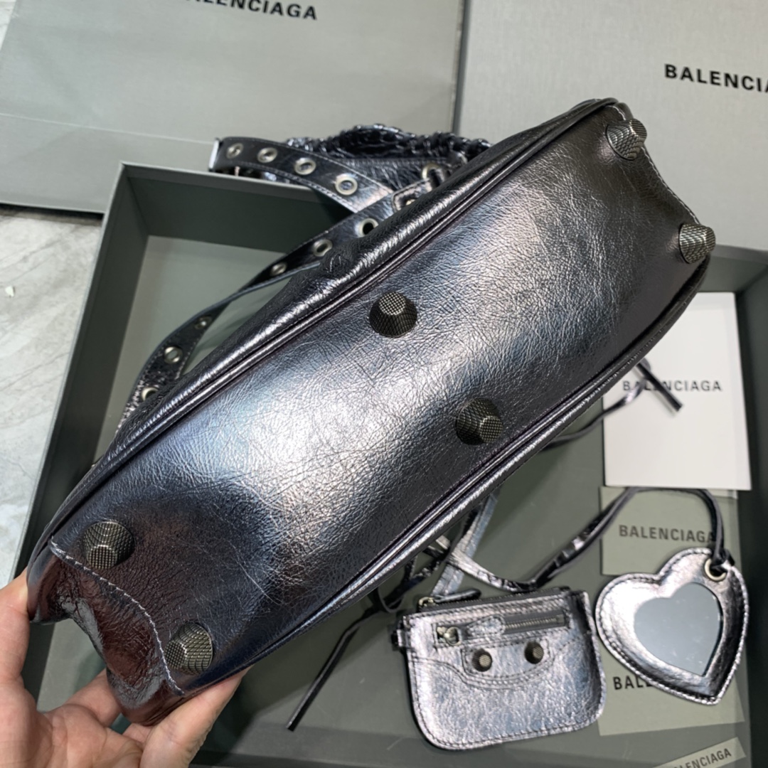 WOMEN'S LE CAGOLE SMALL SHOULDER BAG, BALENCIAGA HANDBAG