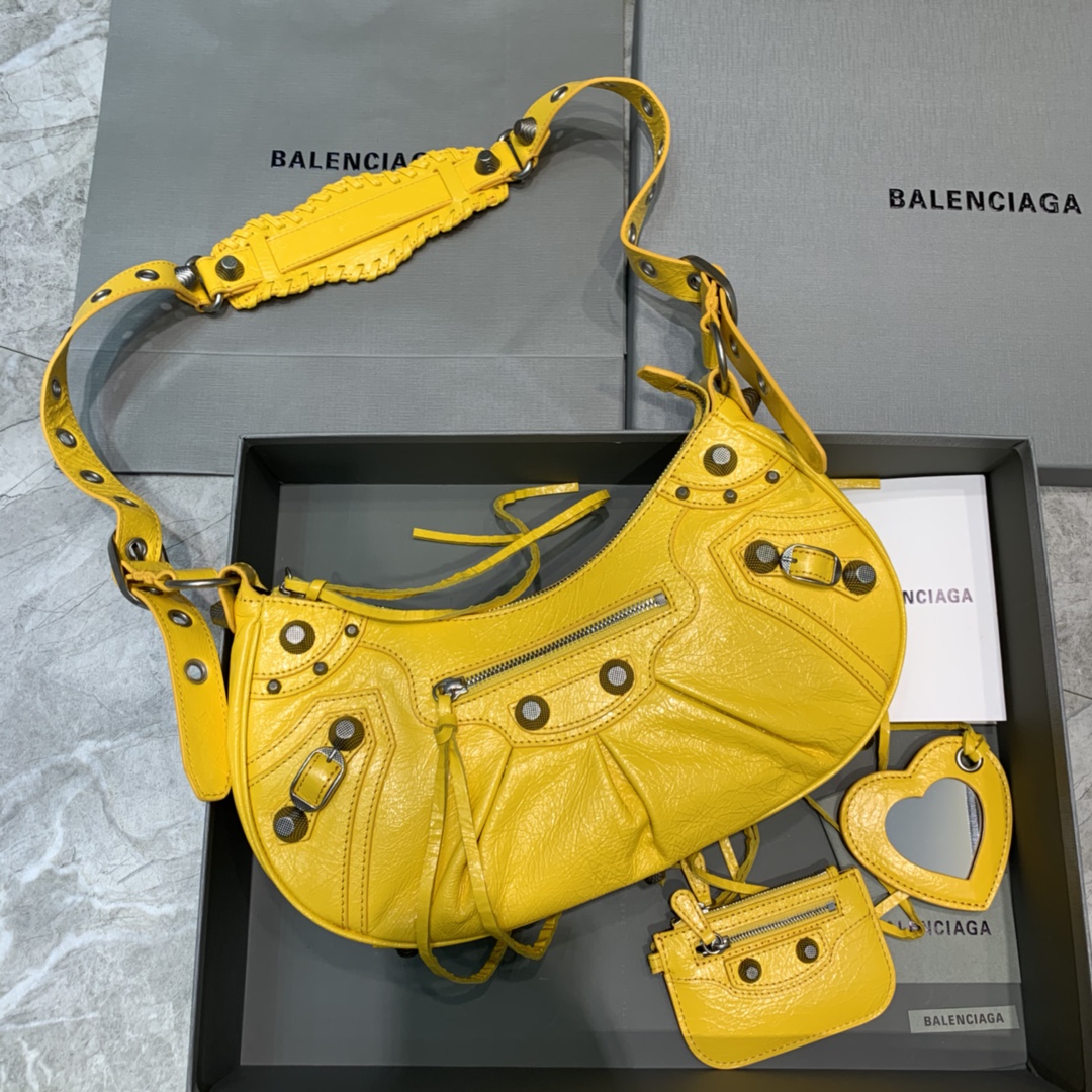 WOMEN'S LE CAGOLE SMALL SHOULDER BAG, BALENCIAGA HANDBAG
