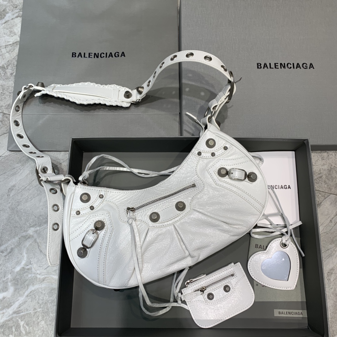 WOMEN'S LE CAGOLE SMALL SHOULDER BAG, BALENCIAGA HANDBAG
