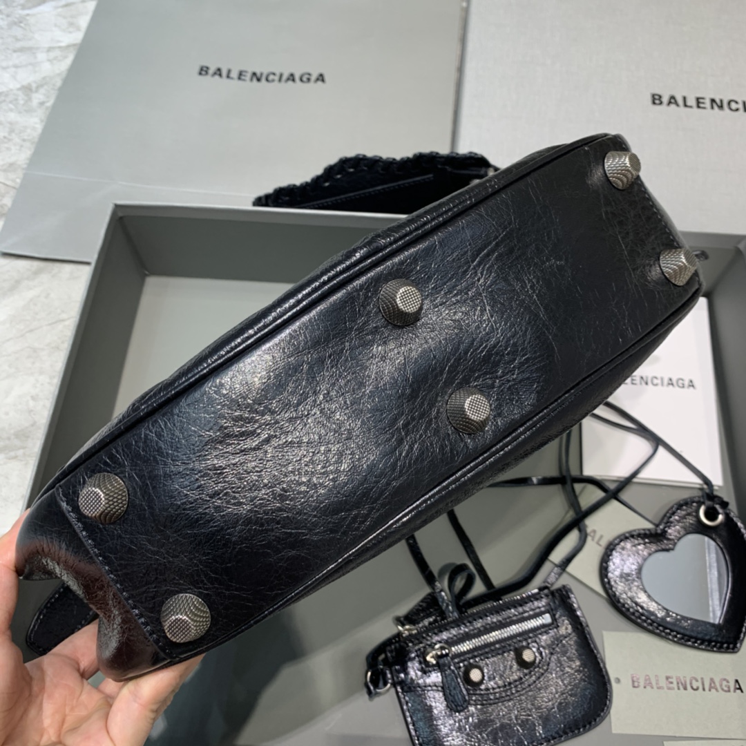 WOMEN'S LE CAGOLE SMALL SHOULDER BAG, BALENCIAGA HANDBAG