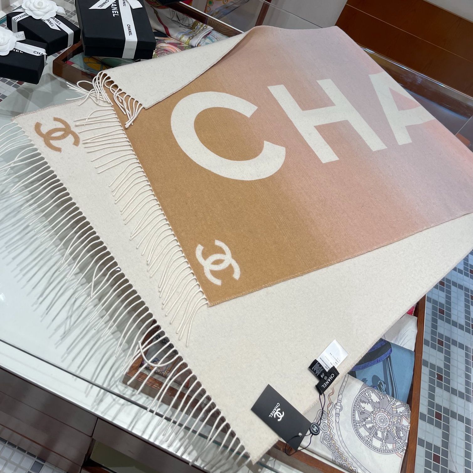 CHANEL SCARVES