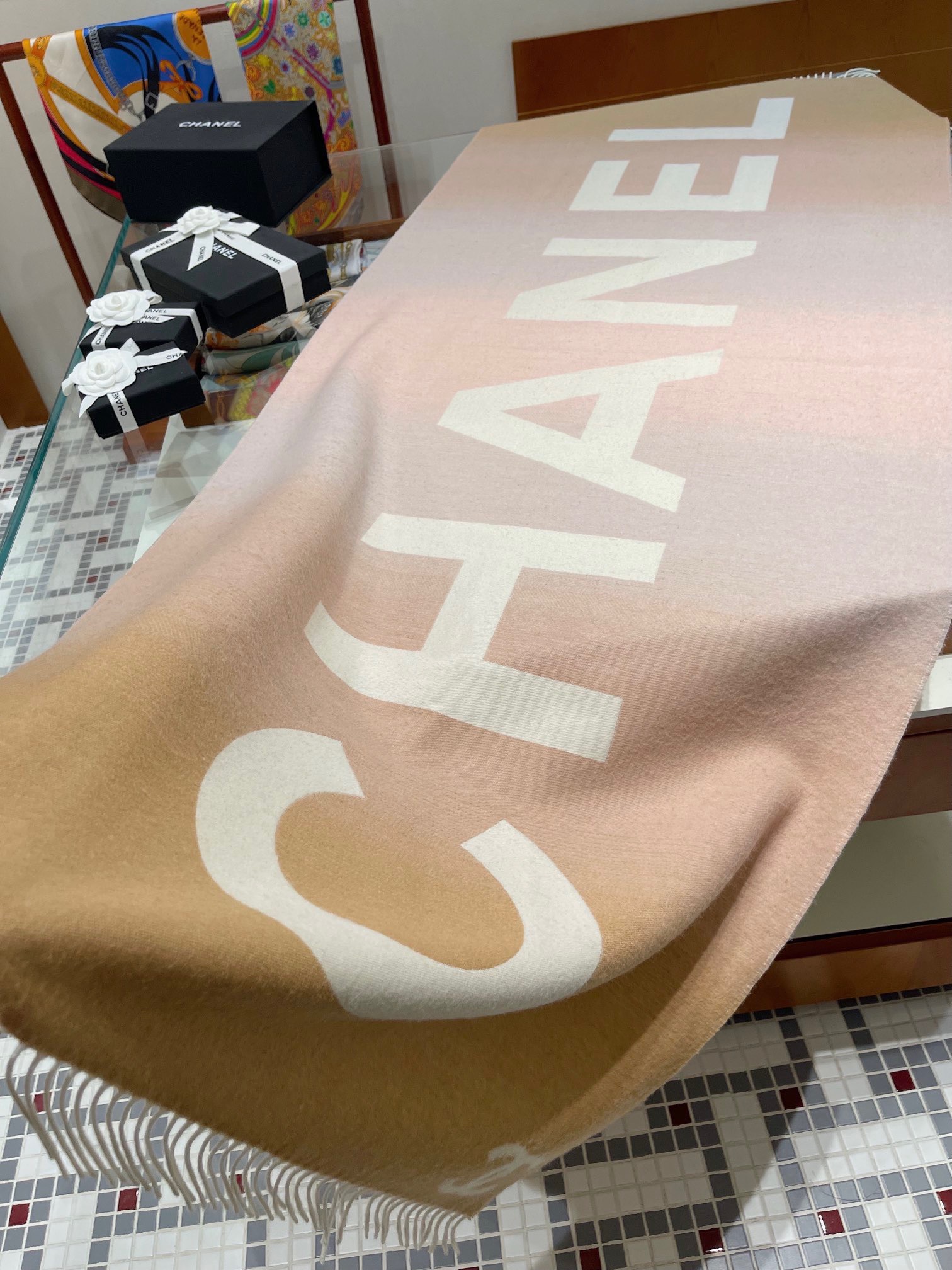 CHANEL SCARVES