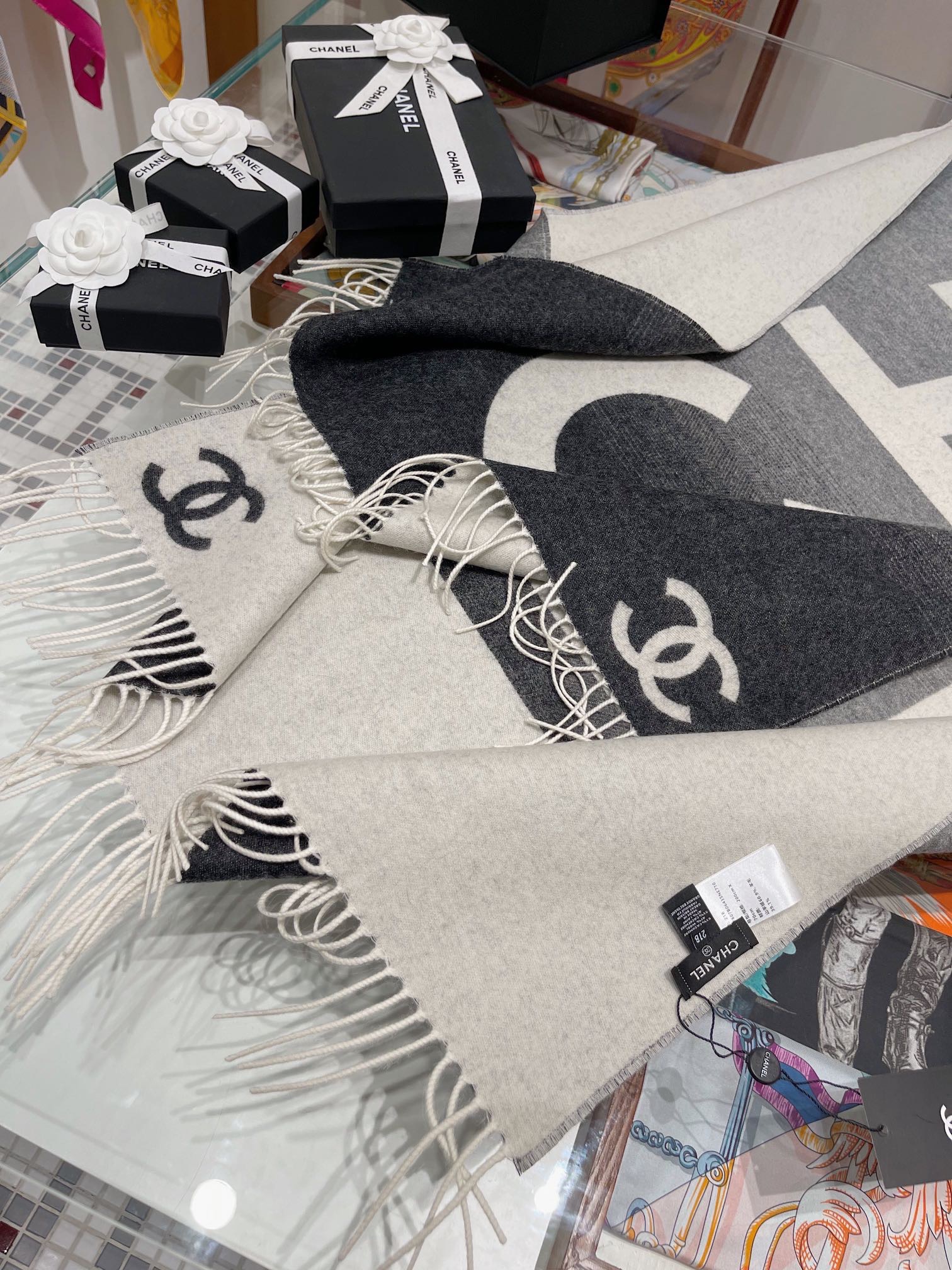 CHANEL SCARVES