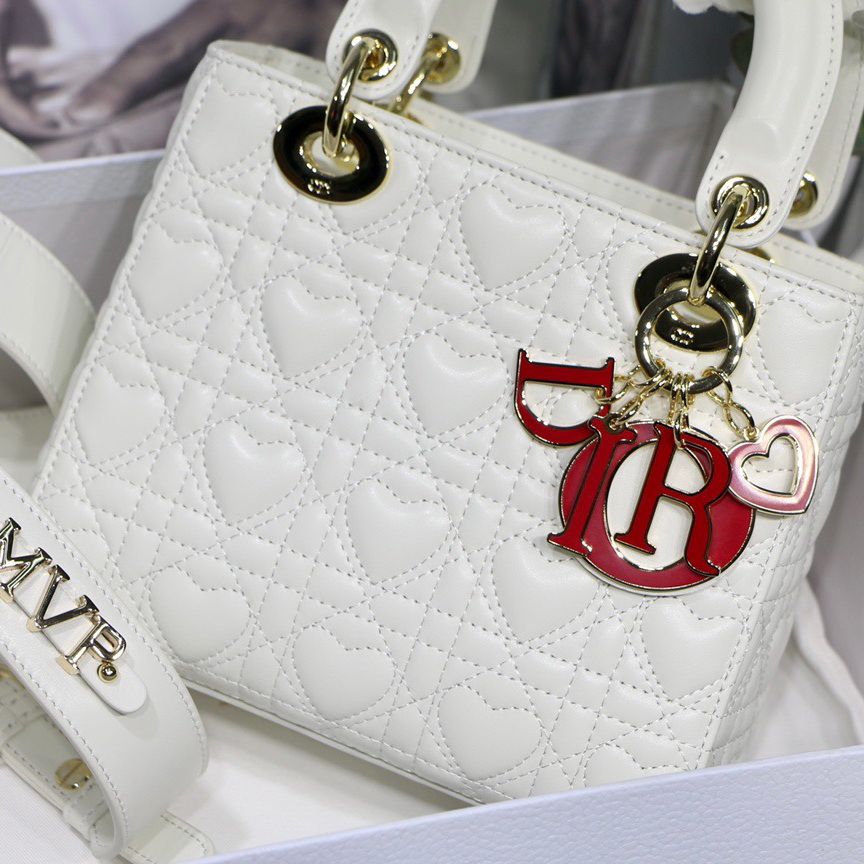 M0538O MY ABCDIOR LAMBSKIN BAG, DIOR HANDBAG