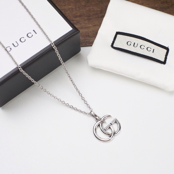 Crystal Double G necklace, GUCCI JEWELRY