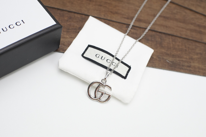 Crystal Double G necklace, GUCCI JEWELRY