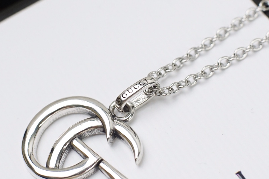 Crystal Double G necklace, GUCCI JEWELRY