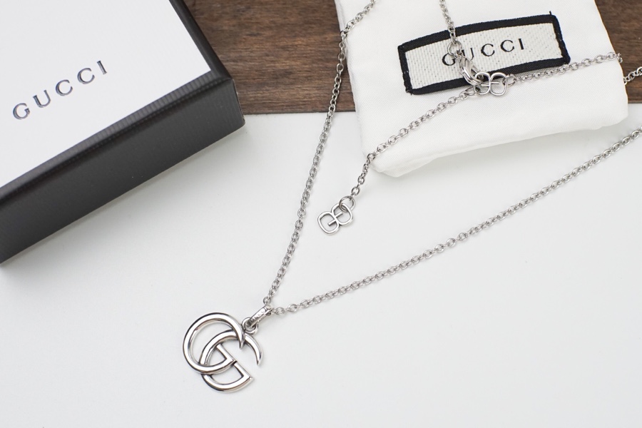 Crystal Double G necklace, GUCCI JEWELRY