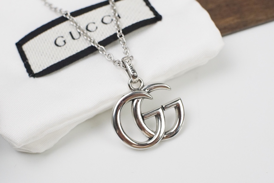 Crystal Double G necklace, GUCCI JEWELRY