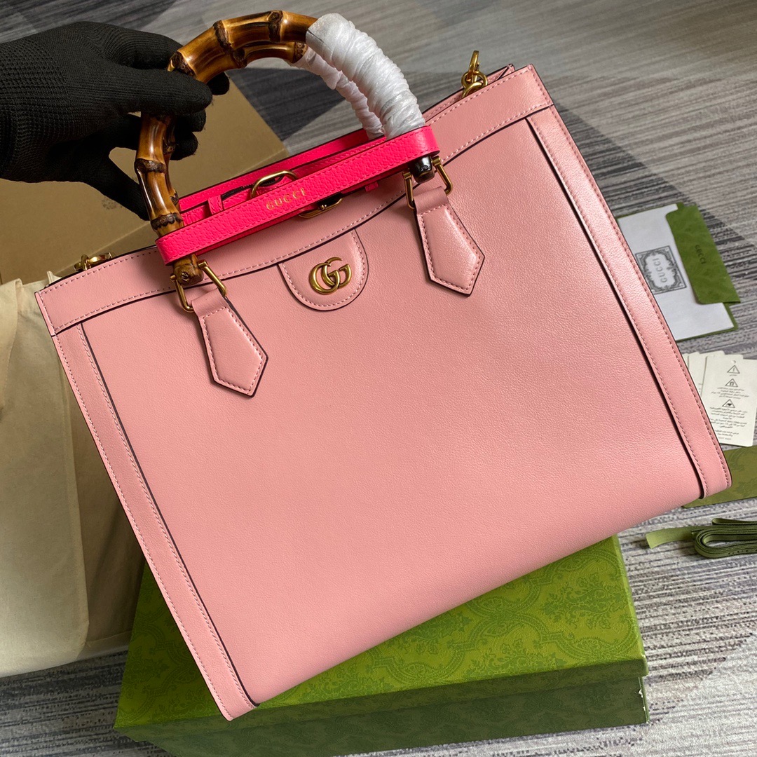 655658 Gucci Diana medium tote bag, Top Handle Bags for Women
