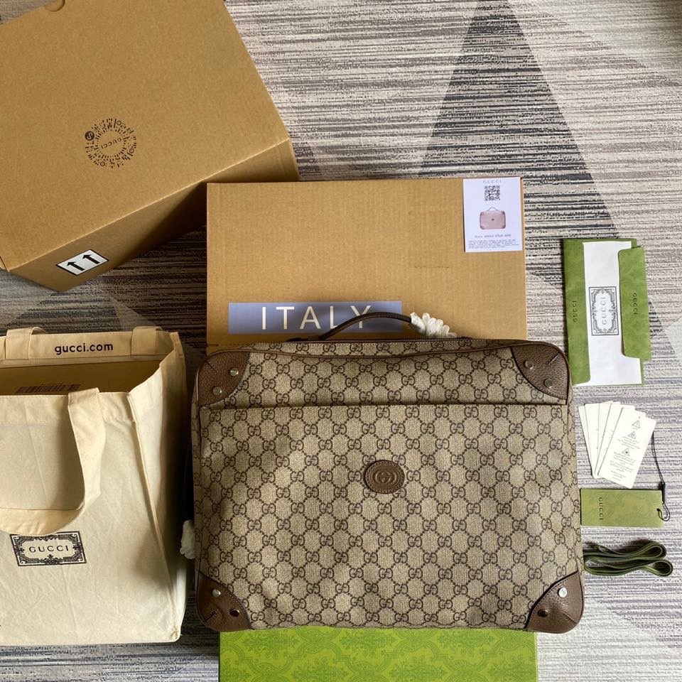 658543 GG briefcase, Gucci