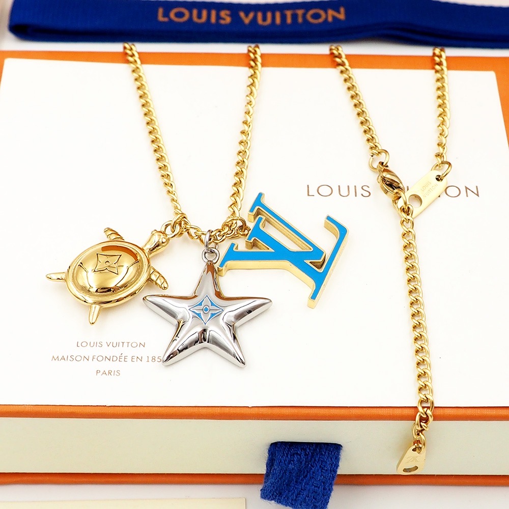 M00280  LV AQUATICS NECKLACE