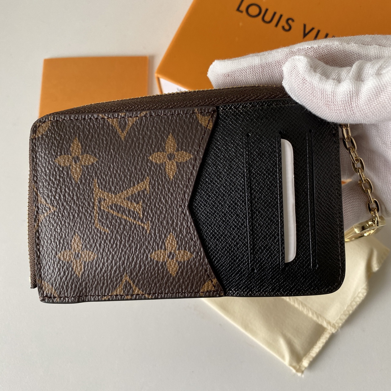 M69431 CARD HOLDER RECTO VERSO, LOUIS VUITTON LV  Small Leather Goods