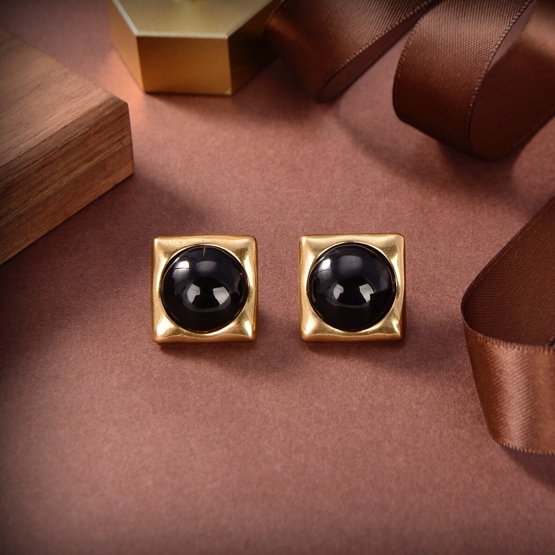 Earrings, YSL