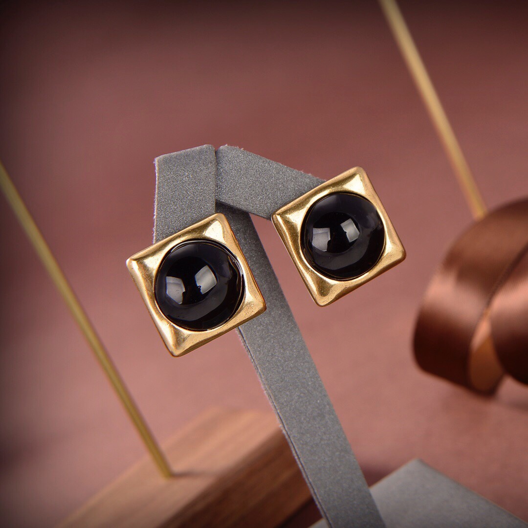 Earrings, YSL