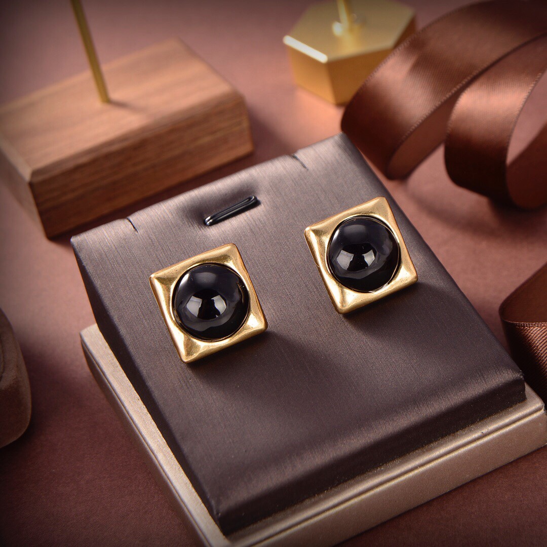 Earrings, YSL