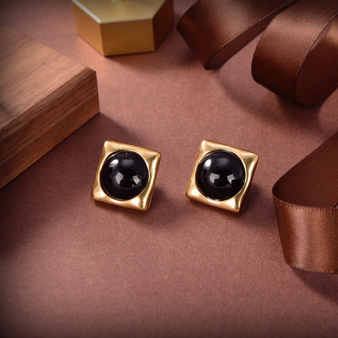 Earrings, YSL