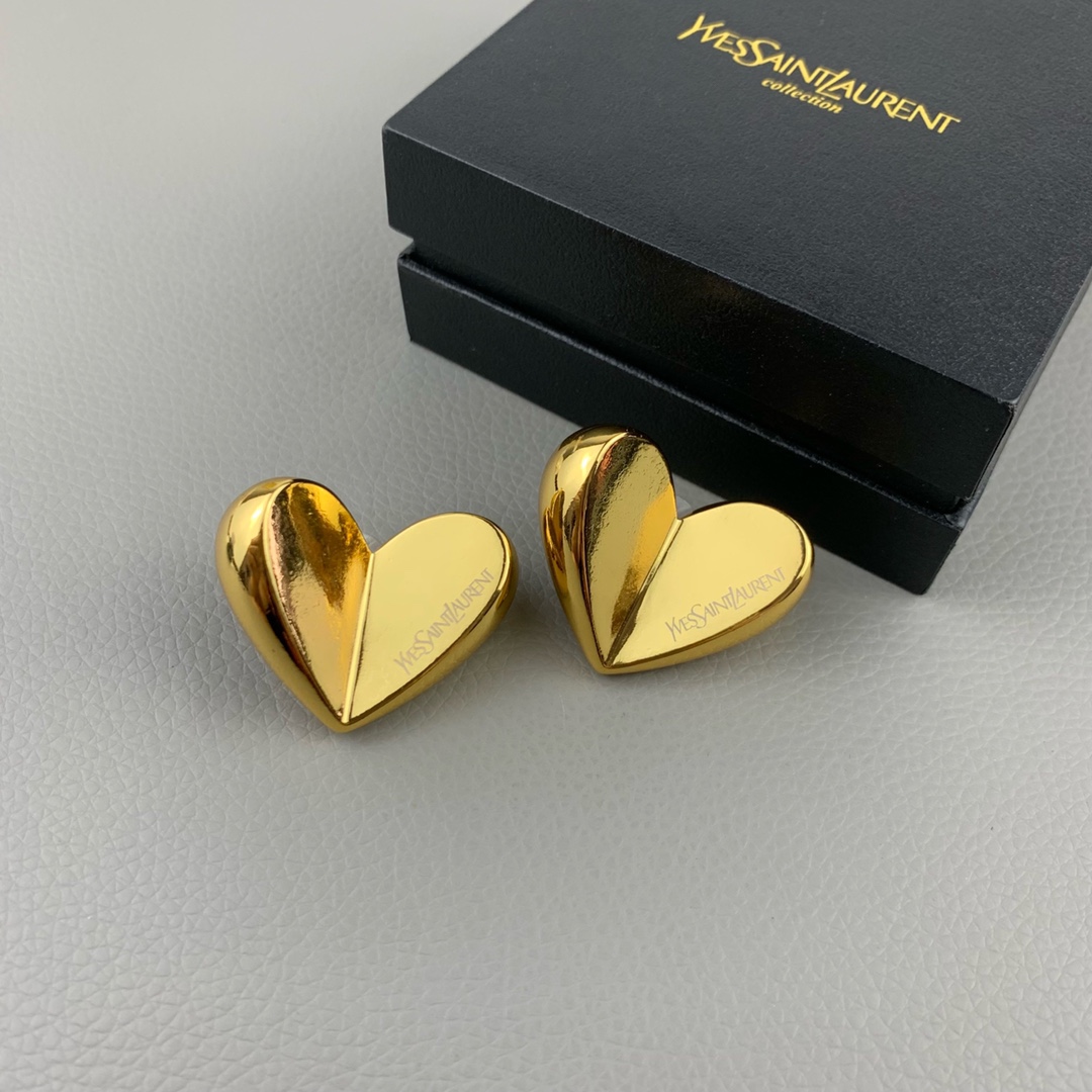 Earrings, YSL
