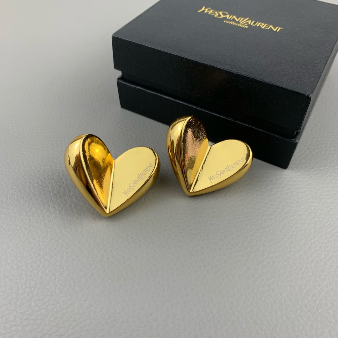 Earrings, YSL