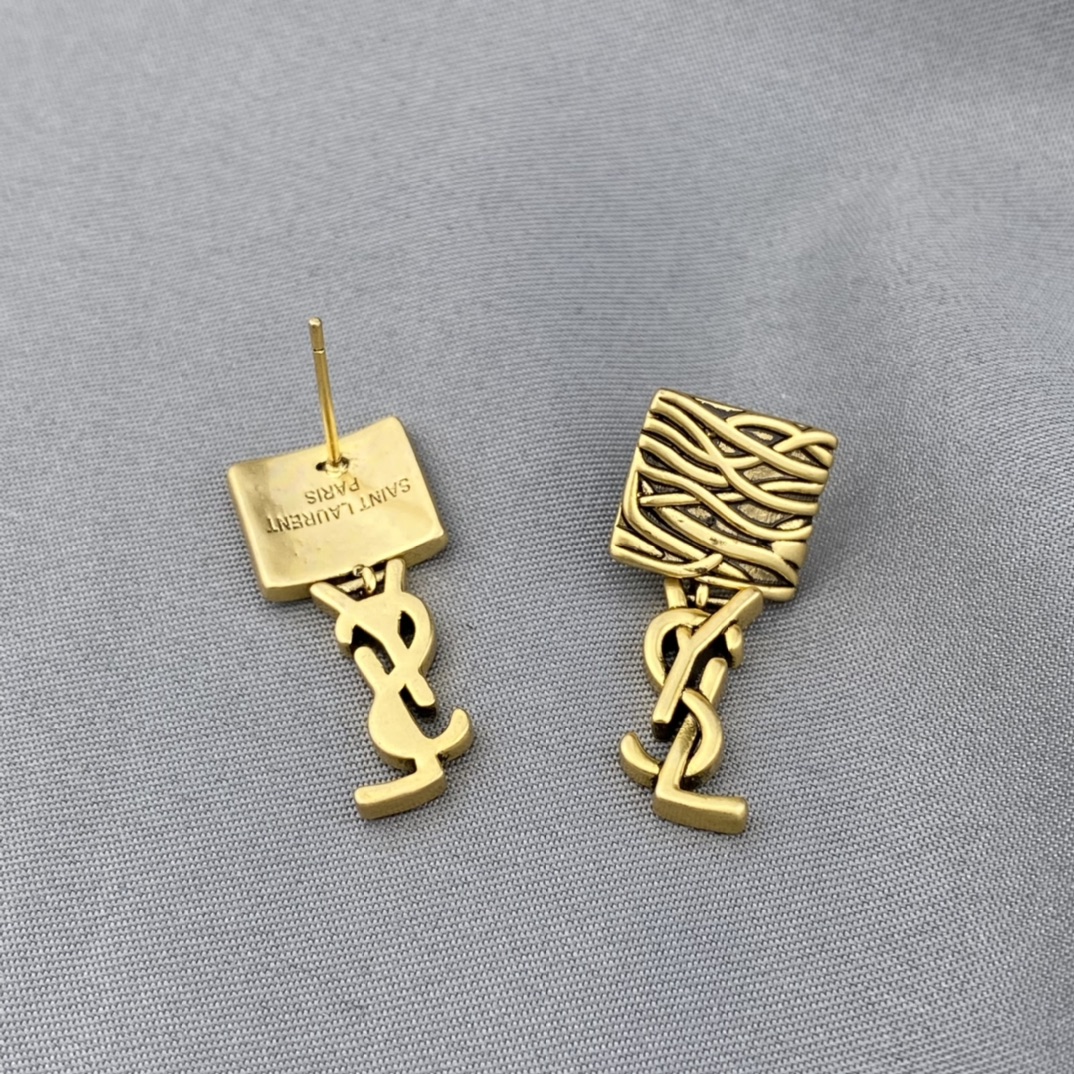 Earrings, YSL