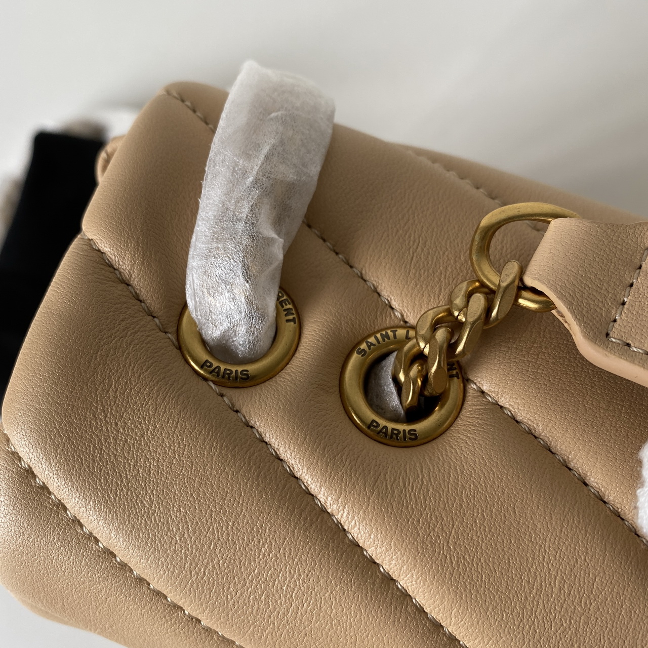 494699 LOULOU SMALL IN MATELASSÉ “Y” LEATHER, YSL SAINT LAURENT