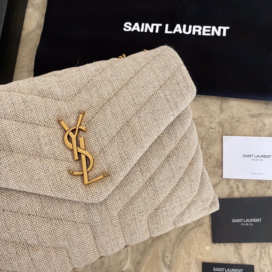 494699 LOULOU SMALL IN MATELASSÉ “Y”, YSL SAINT LAURENT