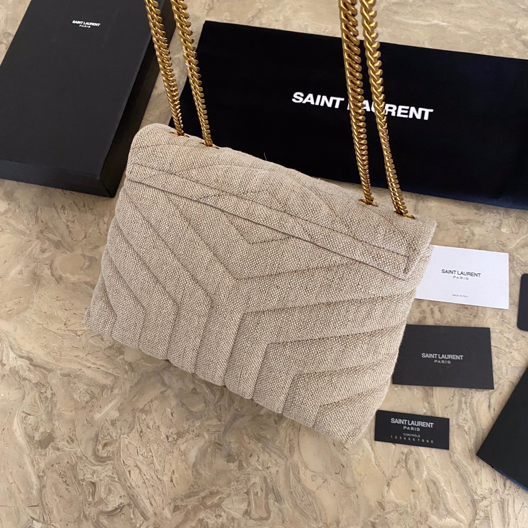 494699 LOULOU SMALL IN MATELASSÉ “Y”, YSL SAINT LAURENT