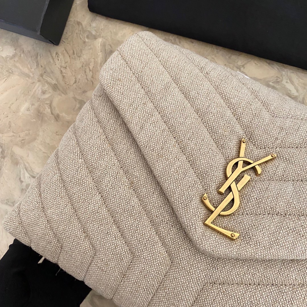 487216 LOULOU MEDIUM IN MATELASSÉ “Y”, YSL SAINT LAURENT