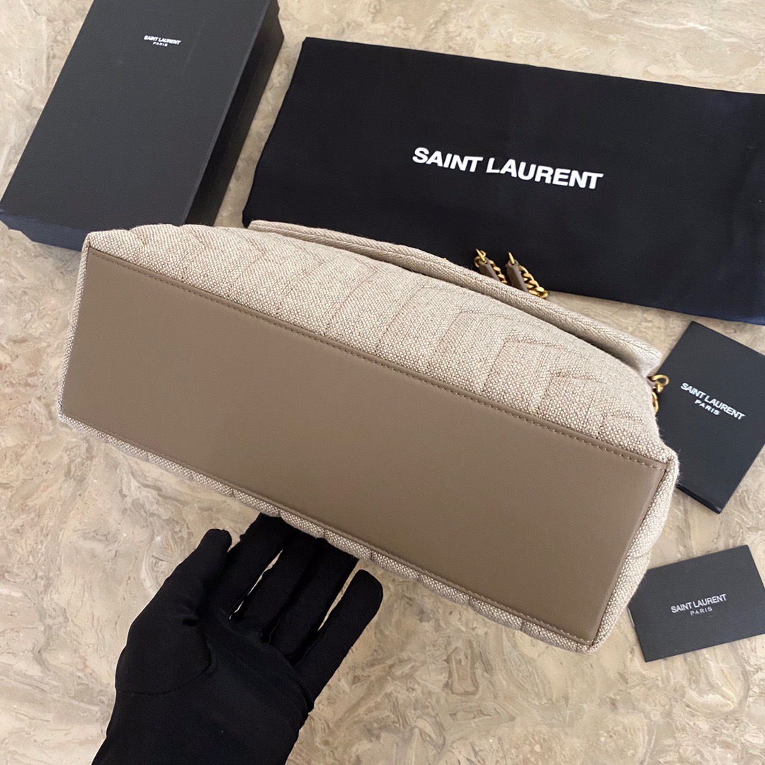 487216 LOULOU MEDIUM IN MATELASSÉ “Y”, YSL SAINT LAURENT