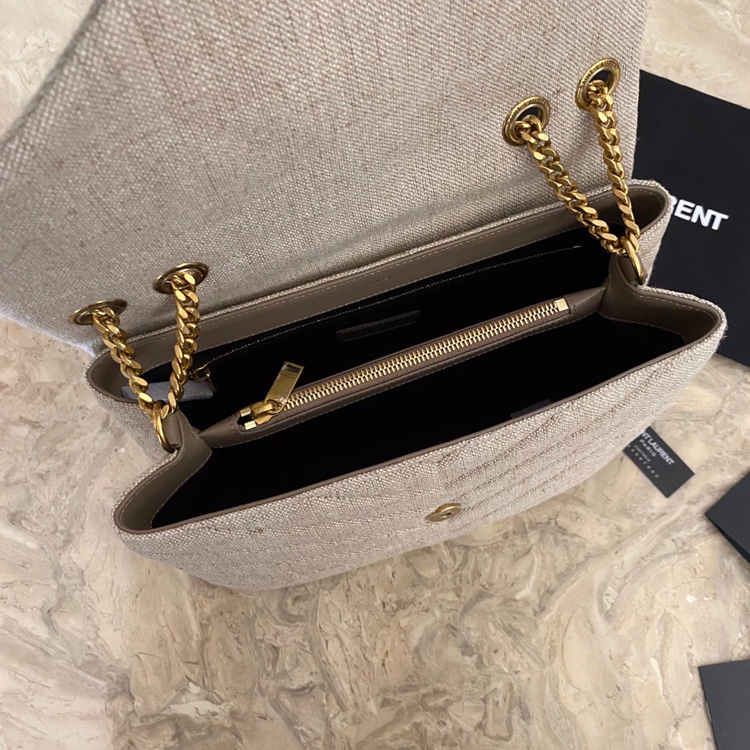 487216 LOULOU MEDIUM IN MATELASSÉ “Y”, YSL SAINT LAURENT