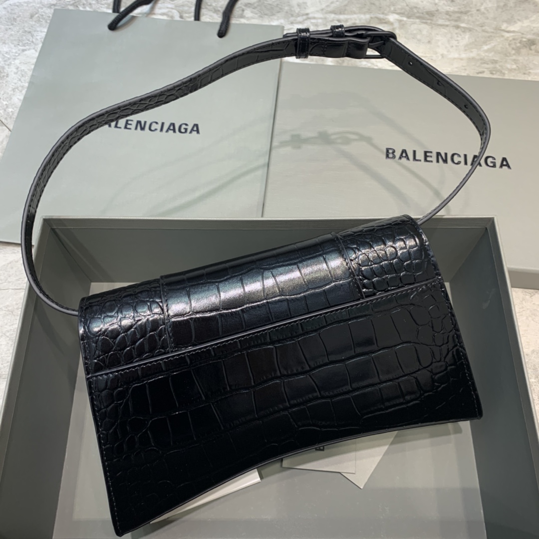 HOURGLASS SLING BACK SHOULDER BAG