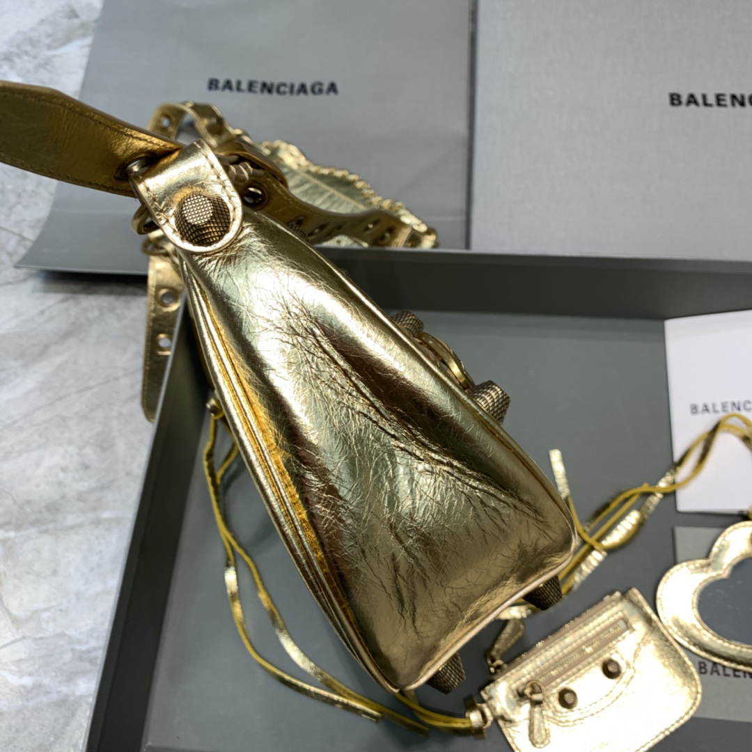 WOMEN'S LE CAGOLE SMALL SHOULDER BAG, BALENCIAGA HANDBAG