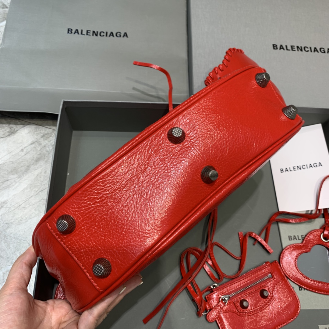 WOMEN'S LE CAGOLE SMALL SHOULDER BAG, BALENCIAGA HANDBAG