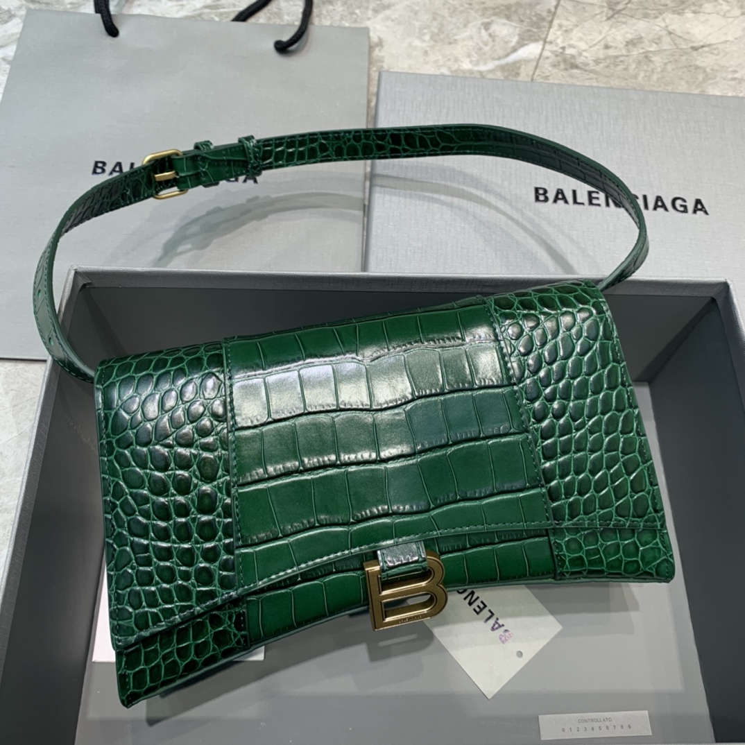 HOURGLASS SLING BACK SHOULDER BAG