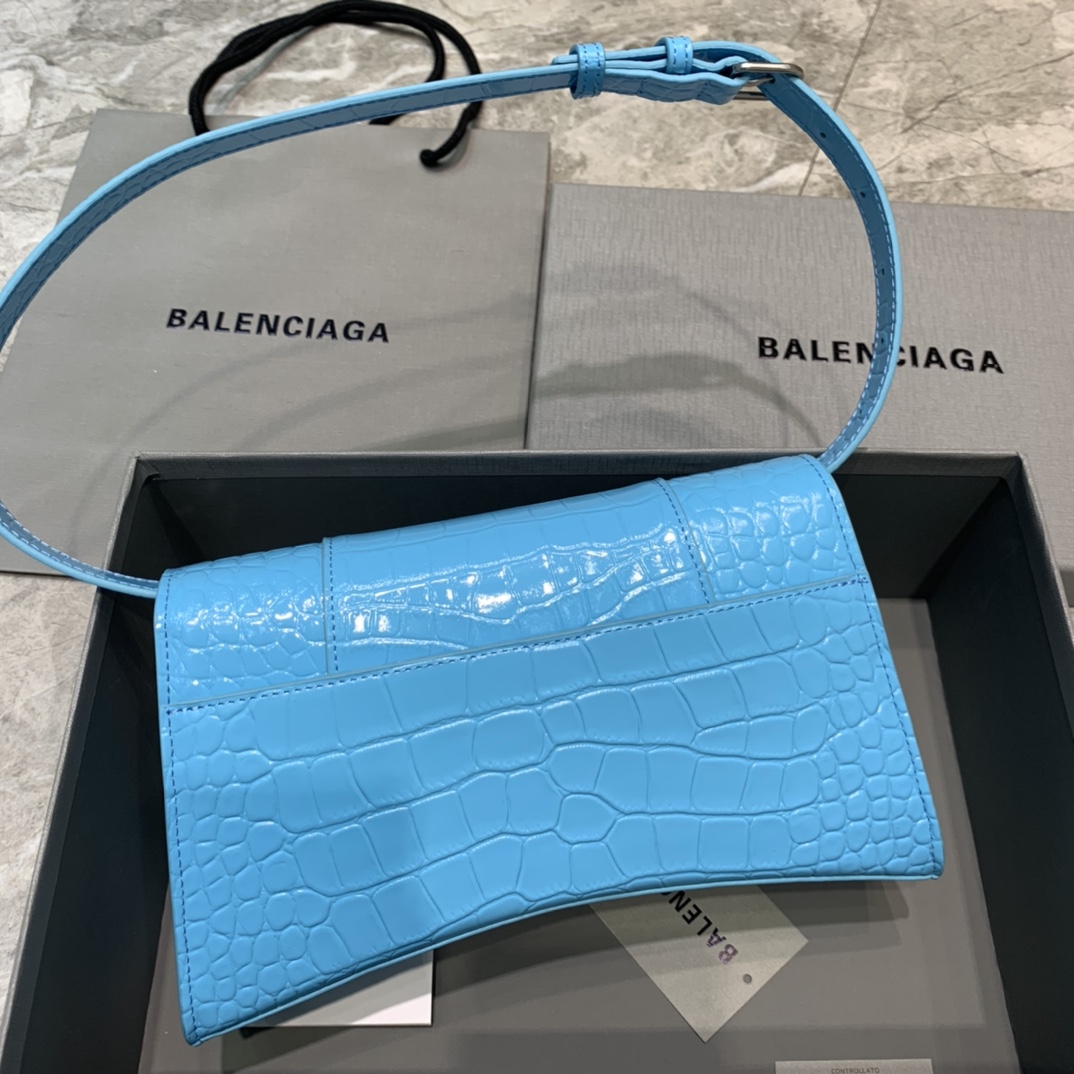 HOURGLASS SLING BACK SHOULDER BAG