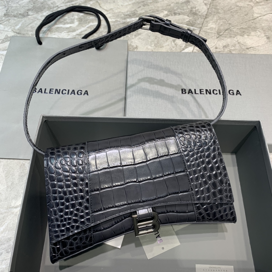 HOURGLASS SLING BACK SHOULDER BAG