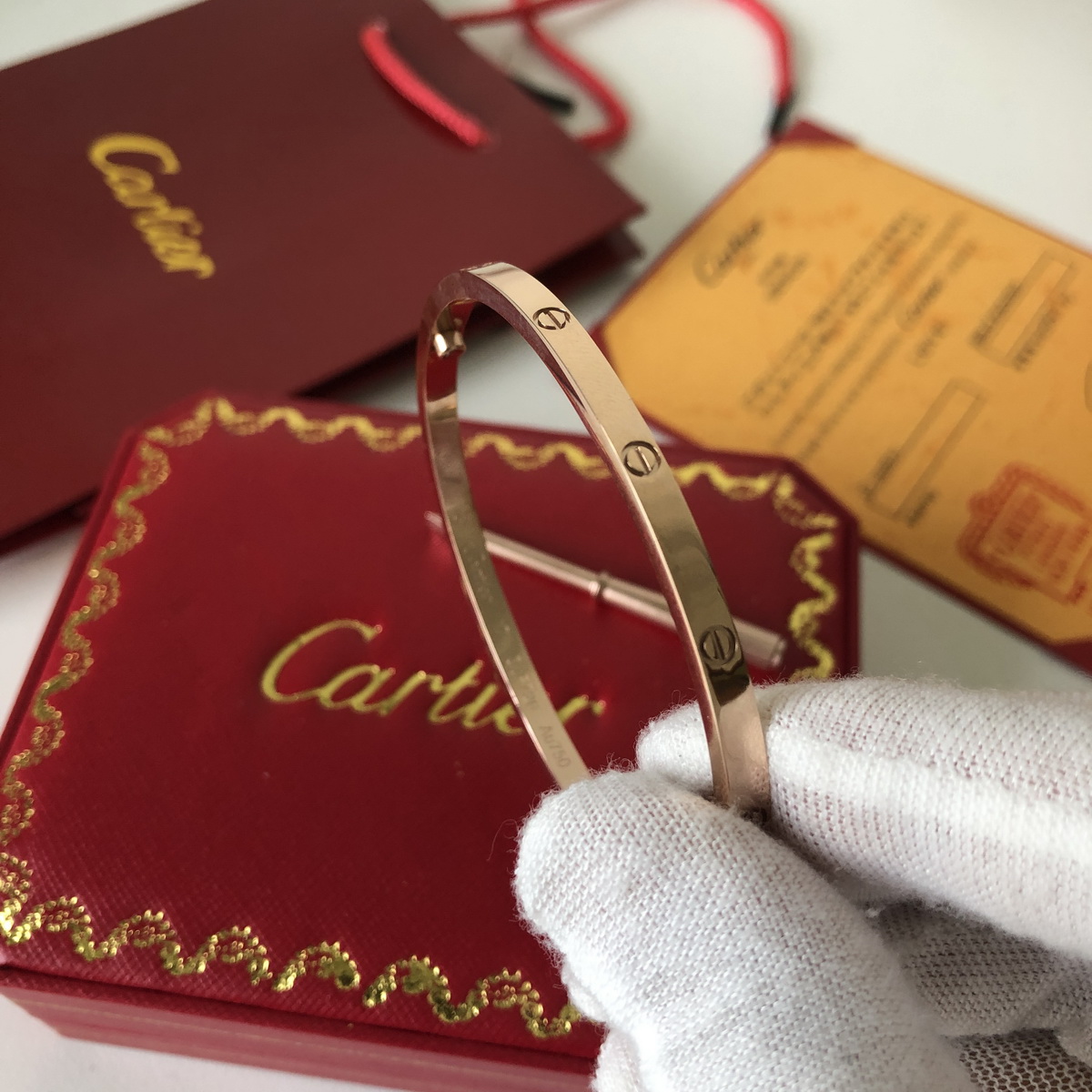 thin-style, Cartier Bracelets & Bangles, stainless steal