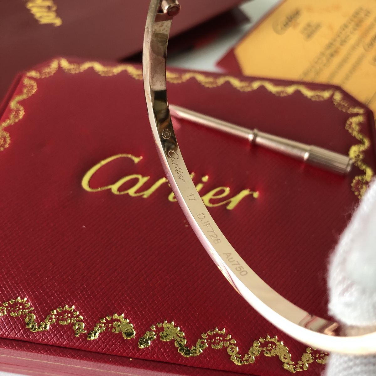 thin-style, Cartier Bracelets & Bangles, stainless steal