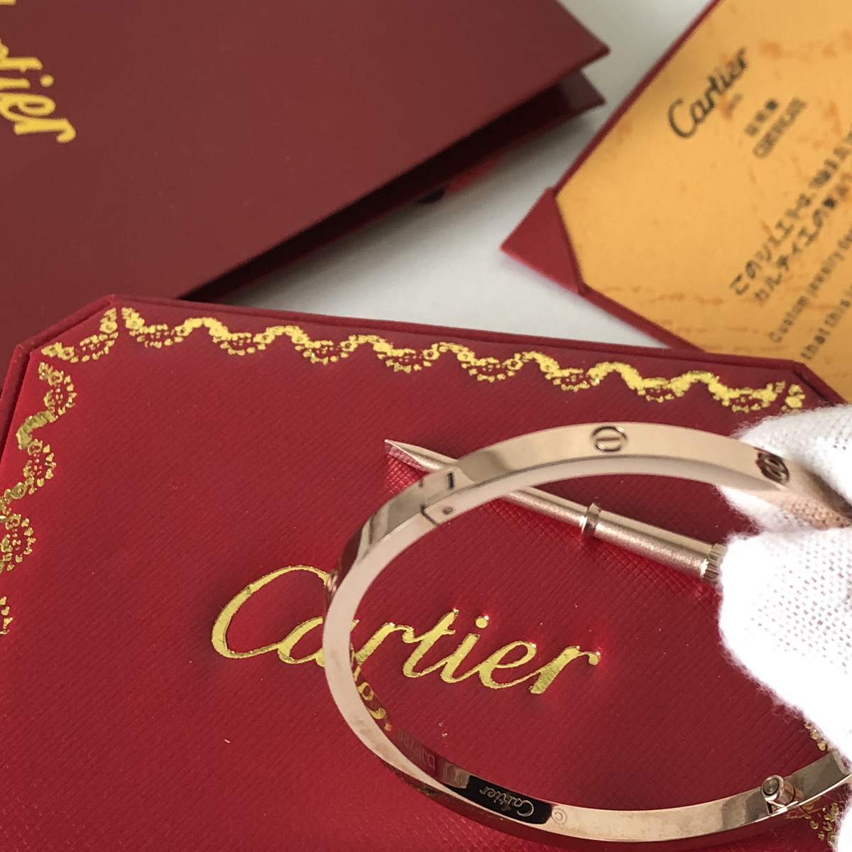 thin-style, Cartier Bracelets & Bangles, stainless steal
