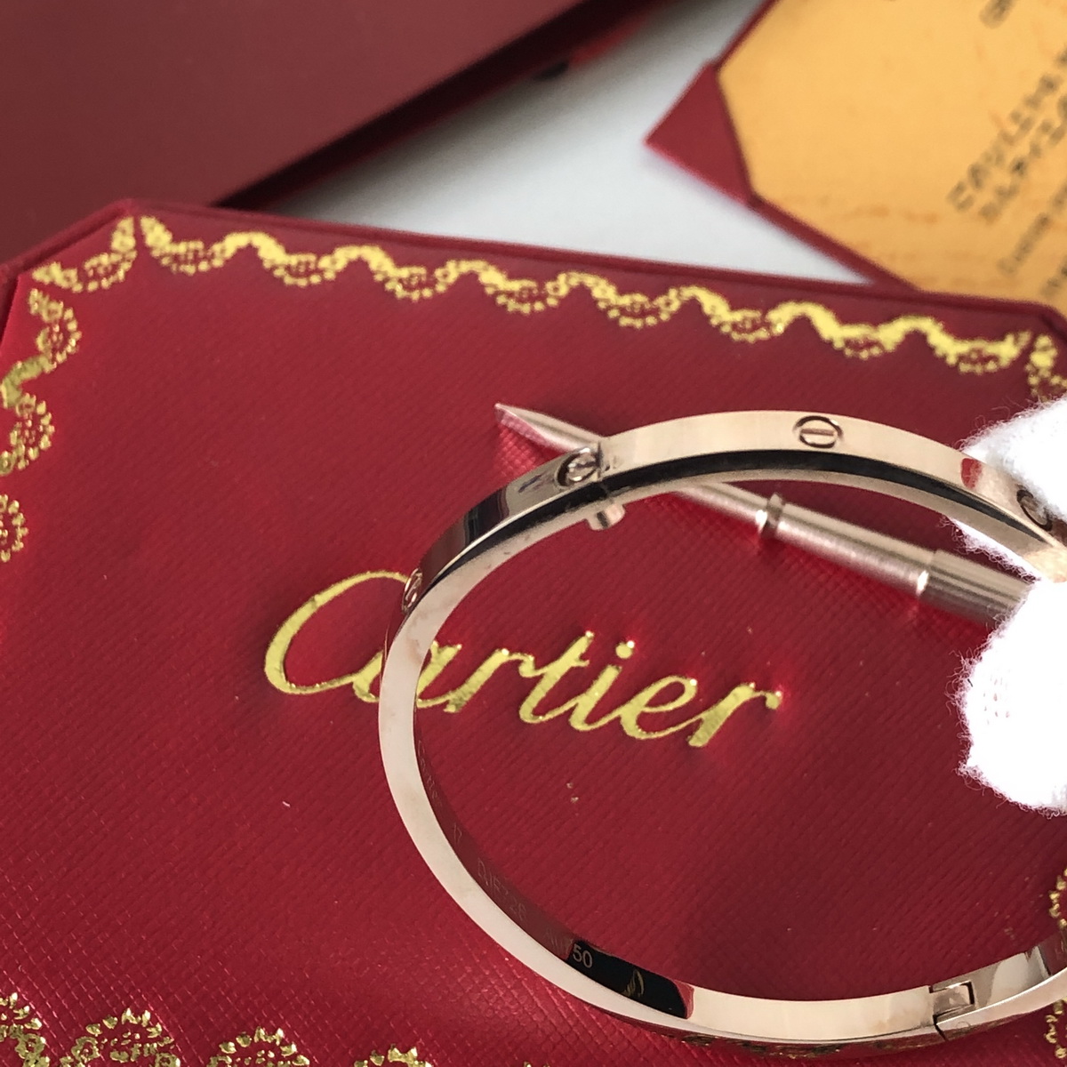 thin-style, Cartier Bracelets & Bangles, stainless steal